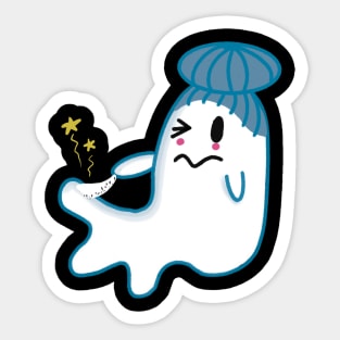 Little Ghost Wax Sticker